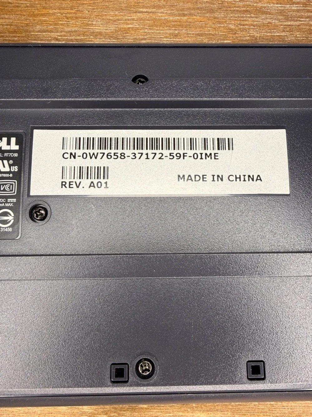 Dell Keyboard Model RT7D50 USB Wired Tested - Picture 6 of 10